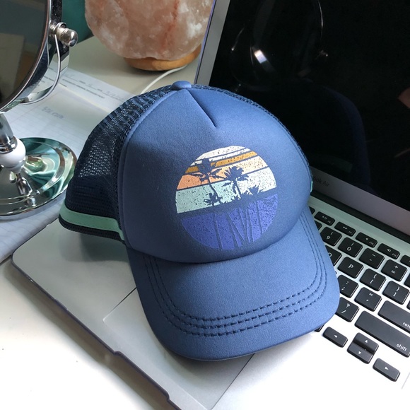 Roxy Accessories - navy blue rosy snap back